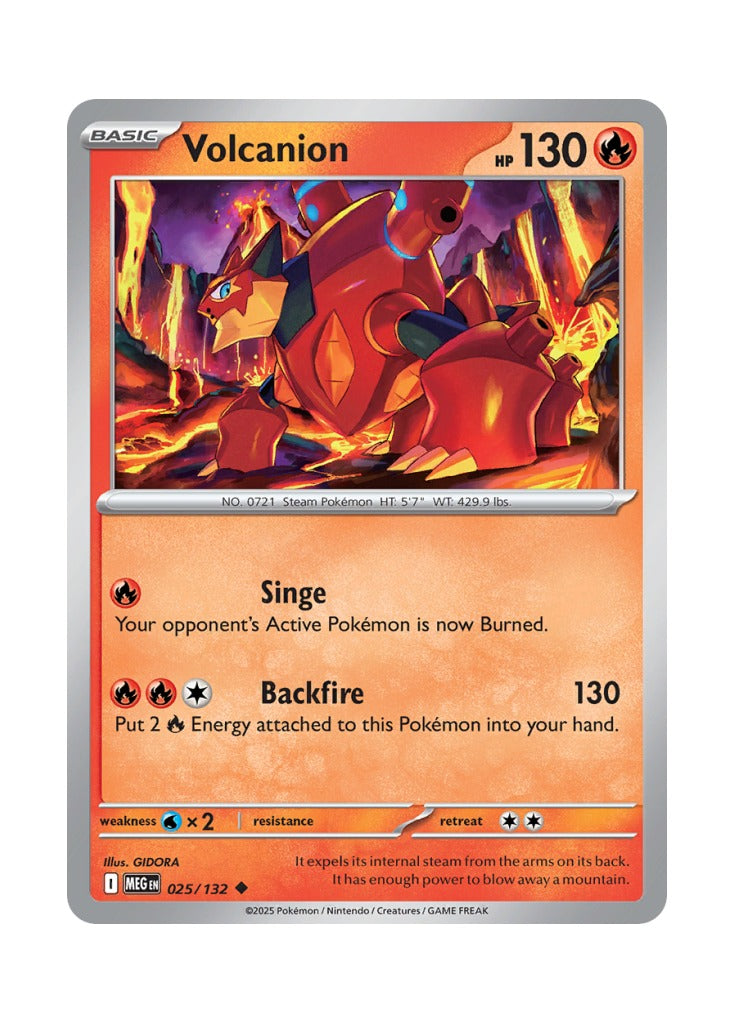 Volcanion – Mega Evolution Base (025)