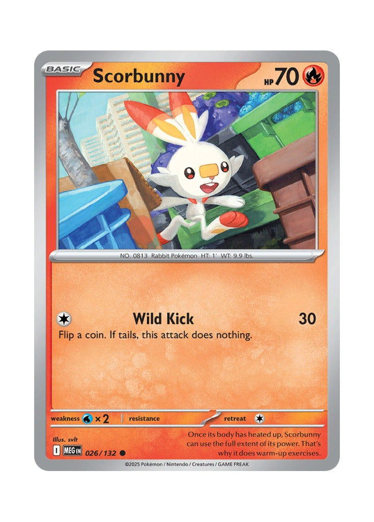 Scorbunny – Mega Evolution Base (026)