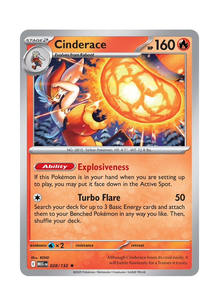 Cinderace – Mega Evolution Base (028)
