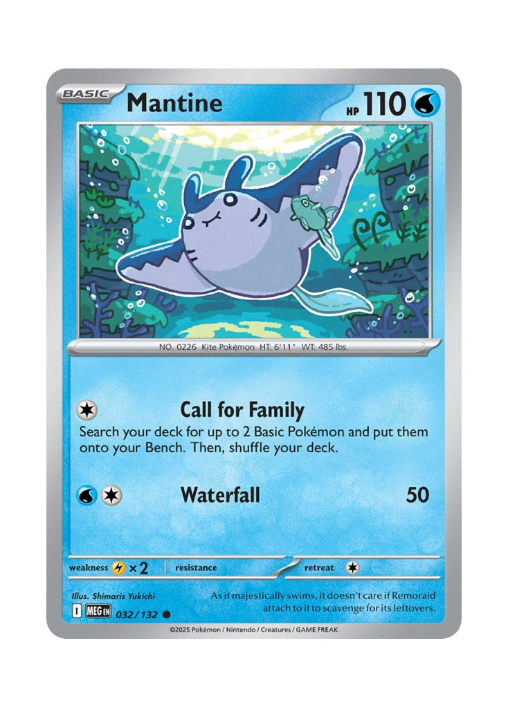 Mantine – Mega Evolution Base (032)