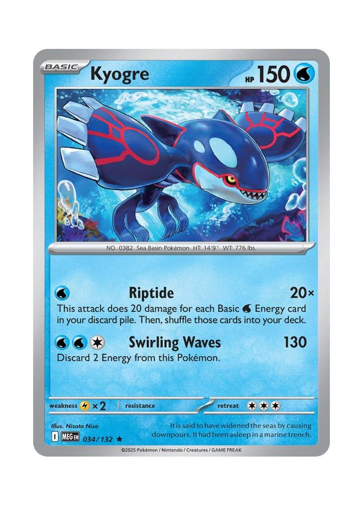 Kyogre – Mega Evolution Base (034)