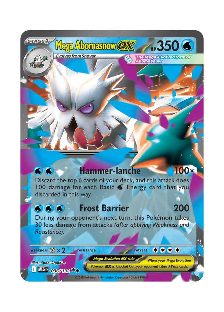 Mega Abomasnow ex – Mega Evolution Base (036)