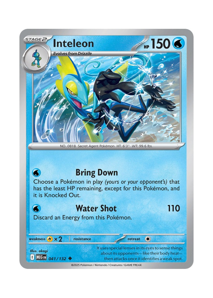 Inteleon – Mega Evolution Base (041)