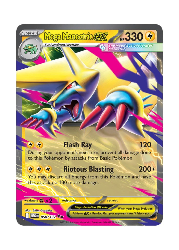 Mega Manectric ex – Mega Evolution Base (050)