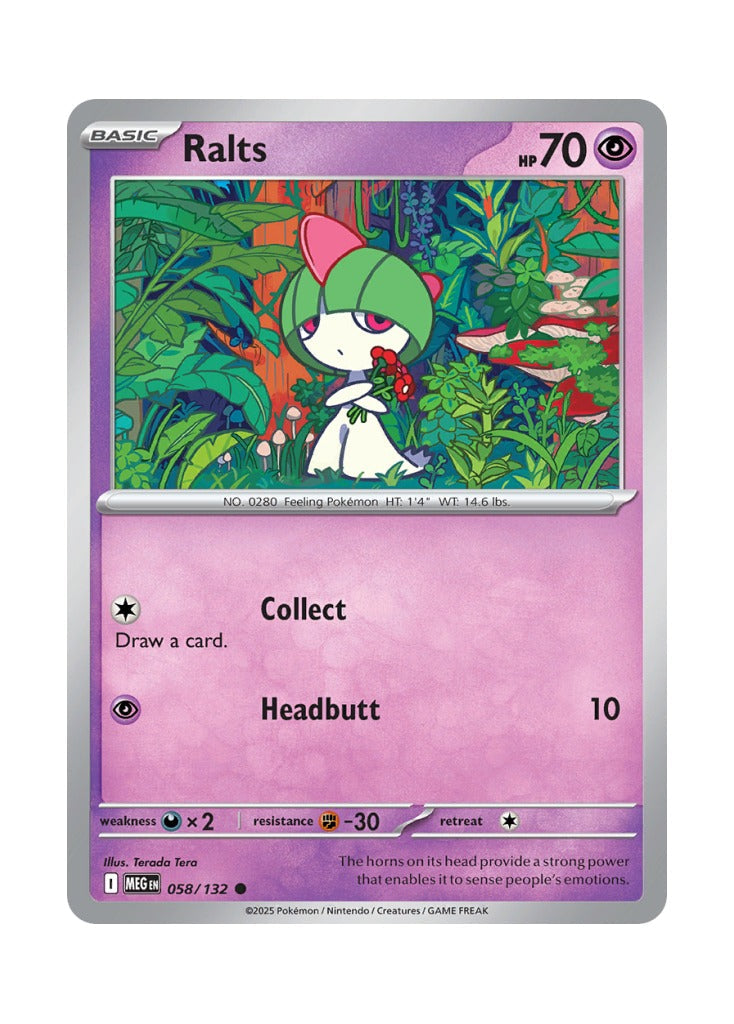 Ralts – Mega Evolution Base (058)