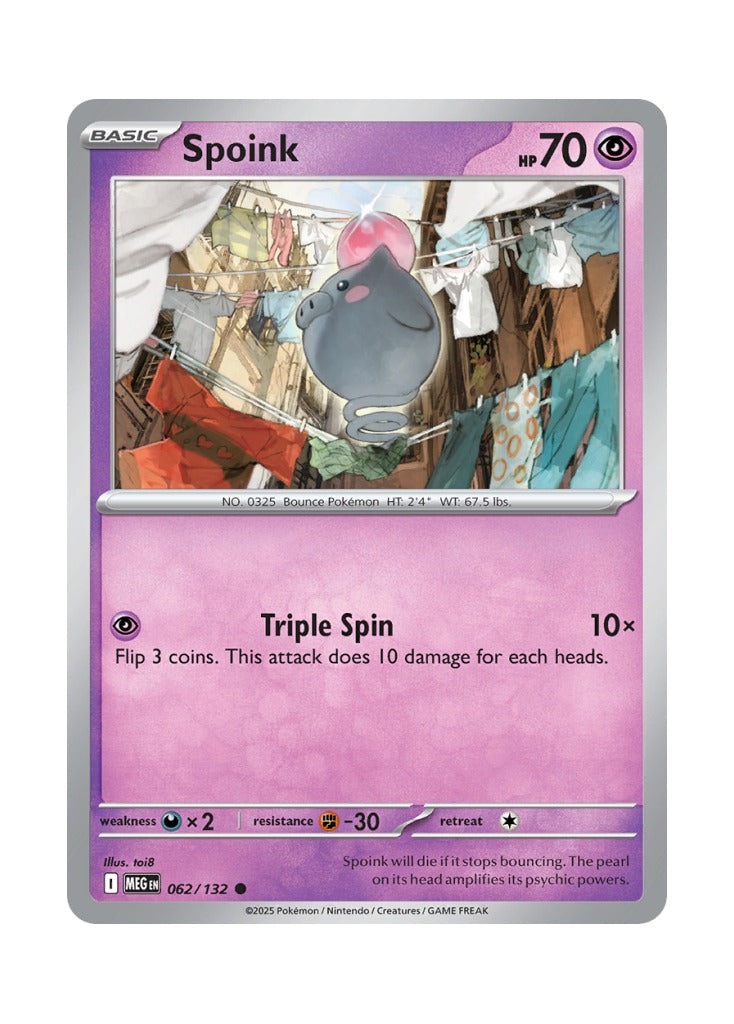 Spoink – Mega Evolution Base (062)
