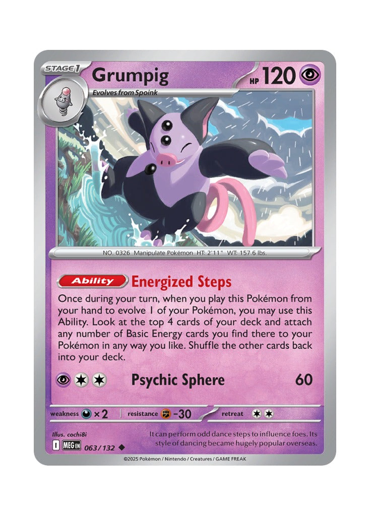 Grumpig – Mega Evolution Base (063)