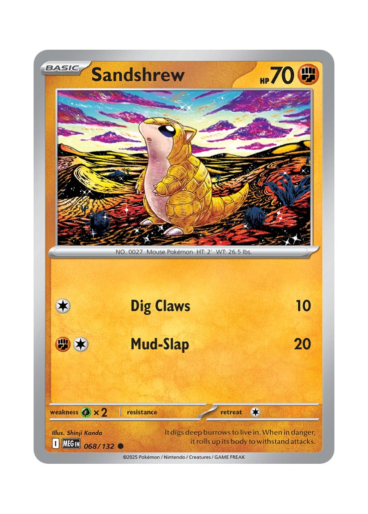 Sandshrew – Mega Evolution Base (068)