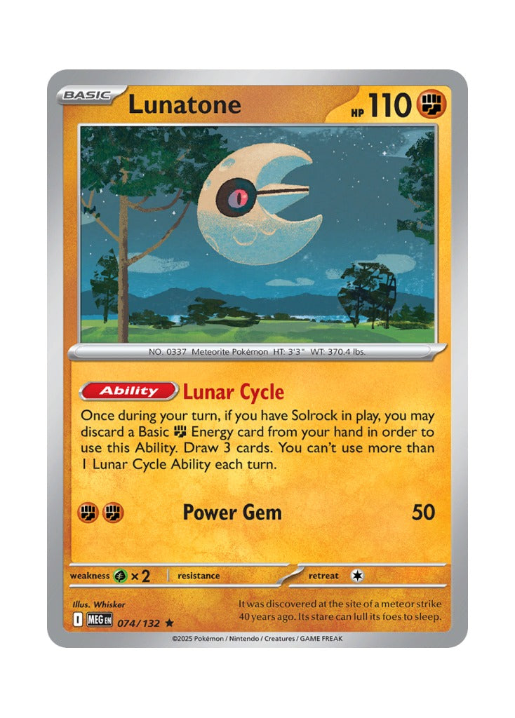 Lunatone – Mega Evolution Base (074)