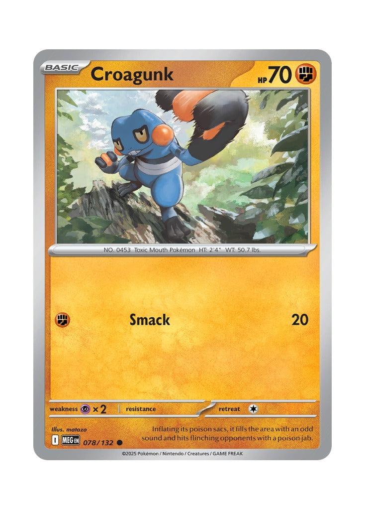 Croagunk – Mega Evolution Base (078)