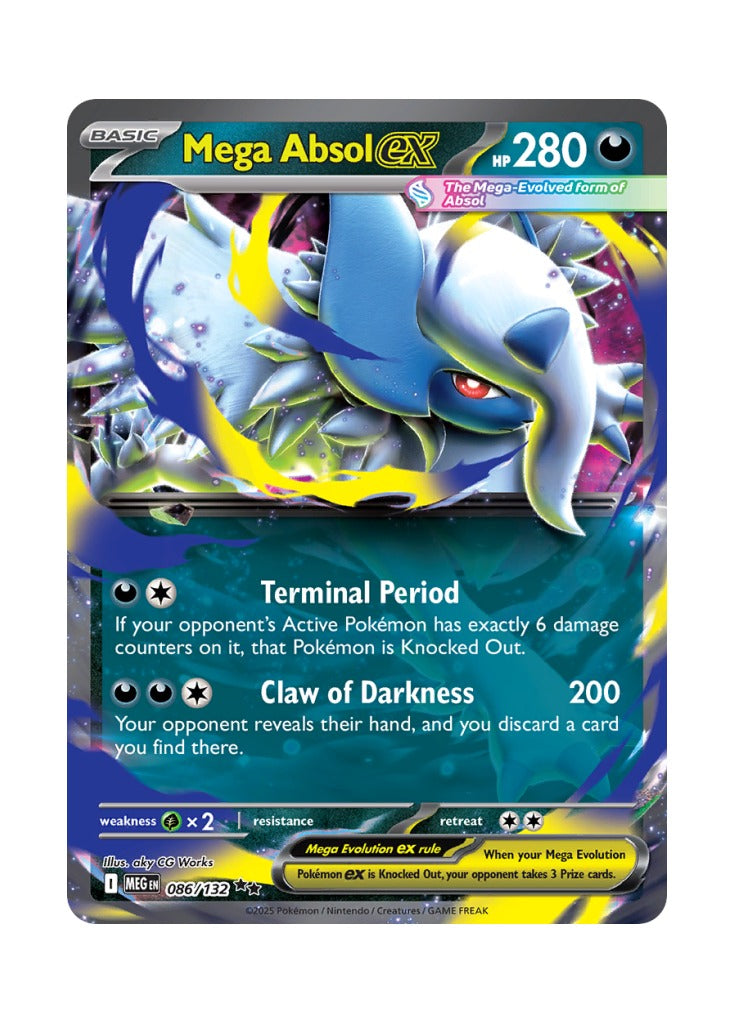 Mega Absol ex – Mega Evolution Base (086)
