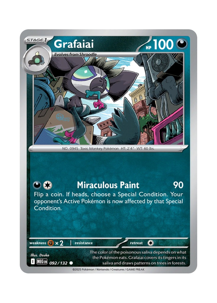 Grafaiai – Mega Evolution Base (092)