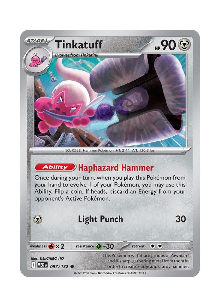 Tinkatuff – Mega Evolution Base (097)