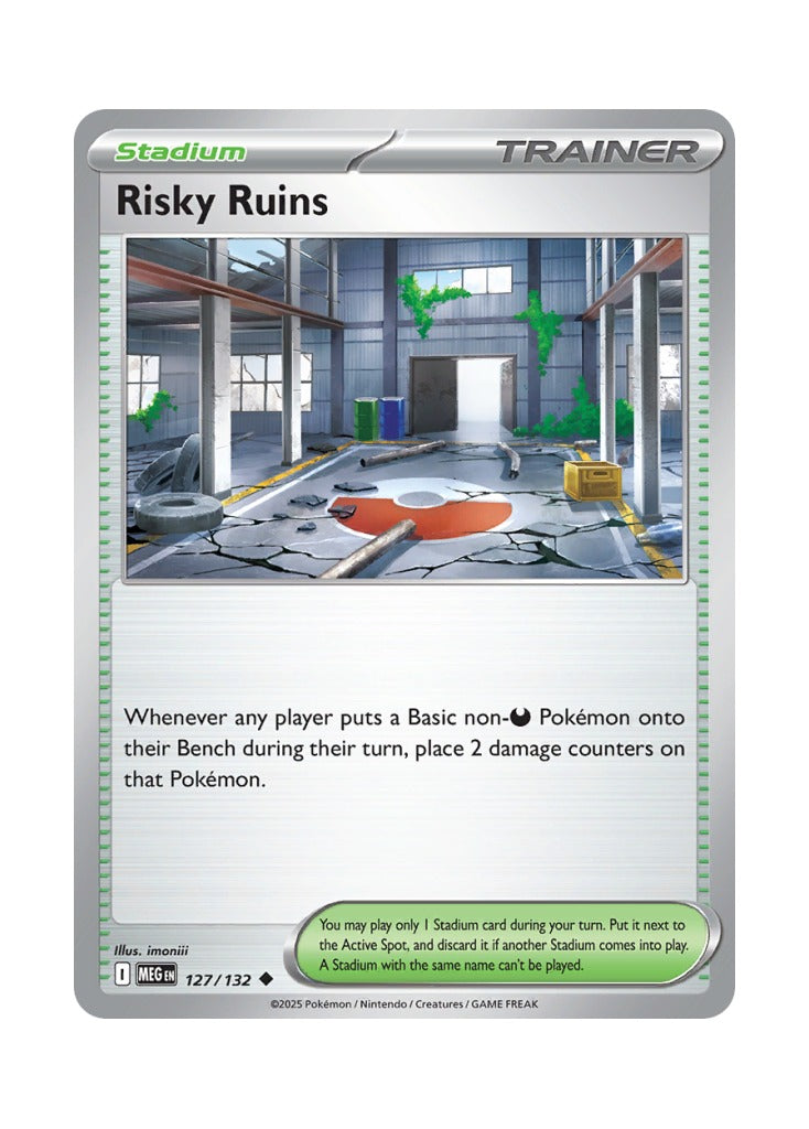 Risky Ruins – Mega Evolution Base (127)