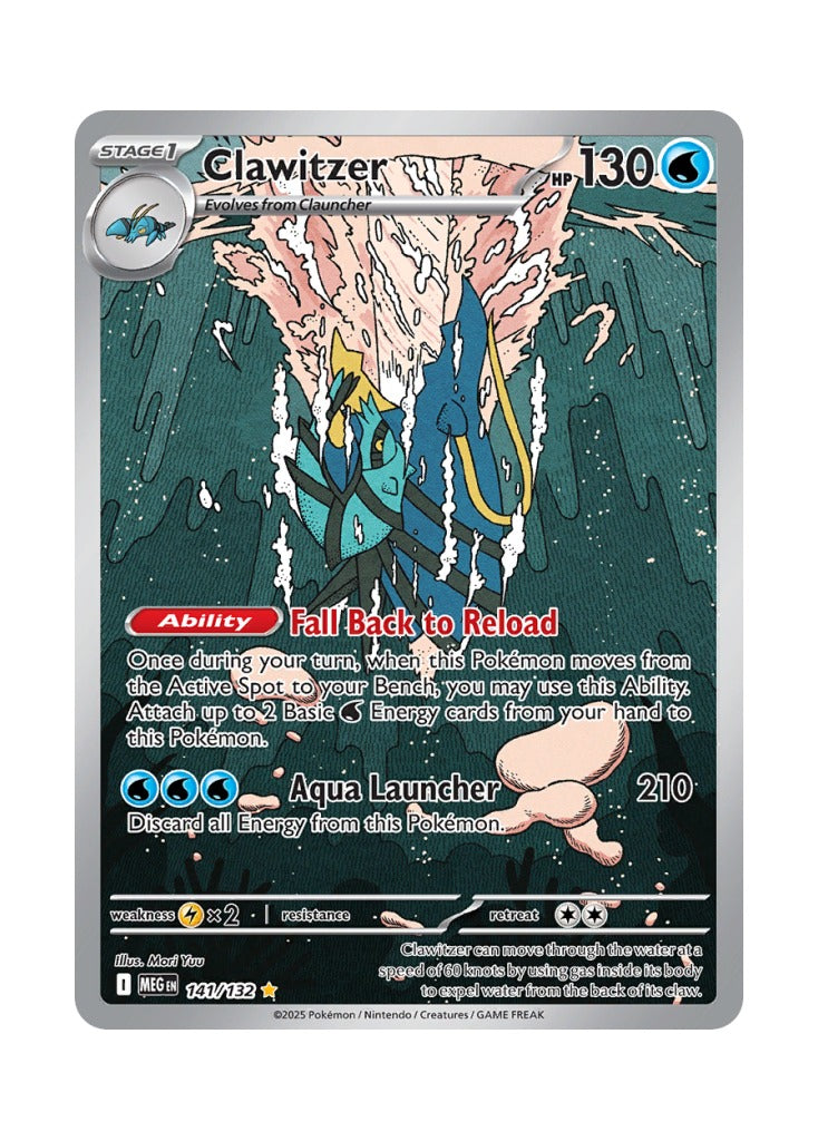 Clawitzer – Mega Evolution Base (141)