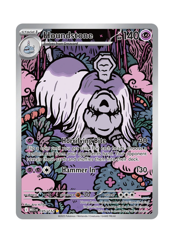Houndstone – Mega Evolution Base (145)