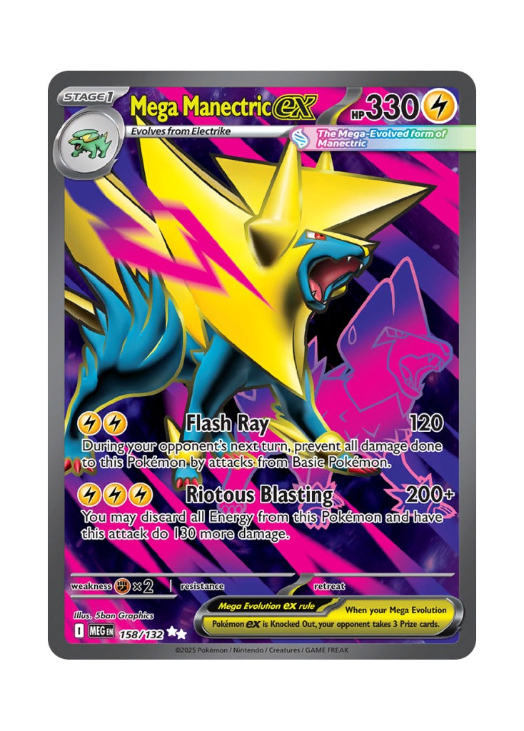 Mega Manectric – Mega Evolution Base (158)