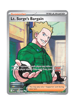 Lt. Surge's Bargain – Mega Evolution Base (170)