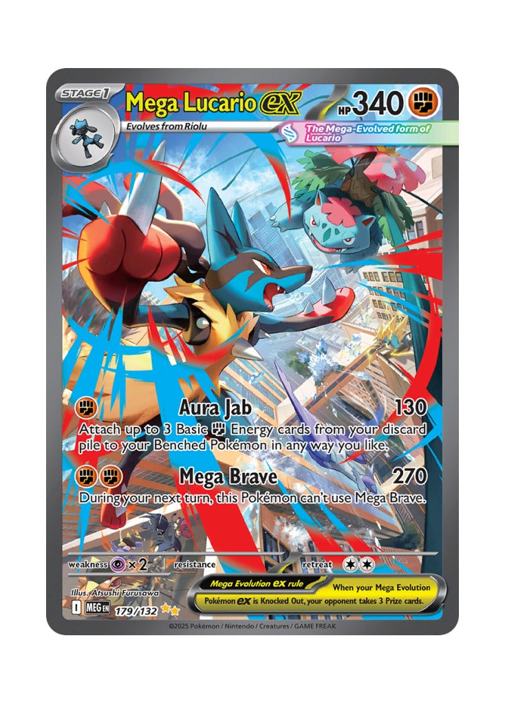 Mega Lucario – Mega Evolution Base (179)