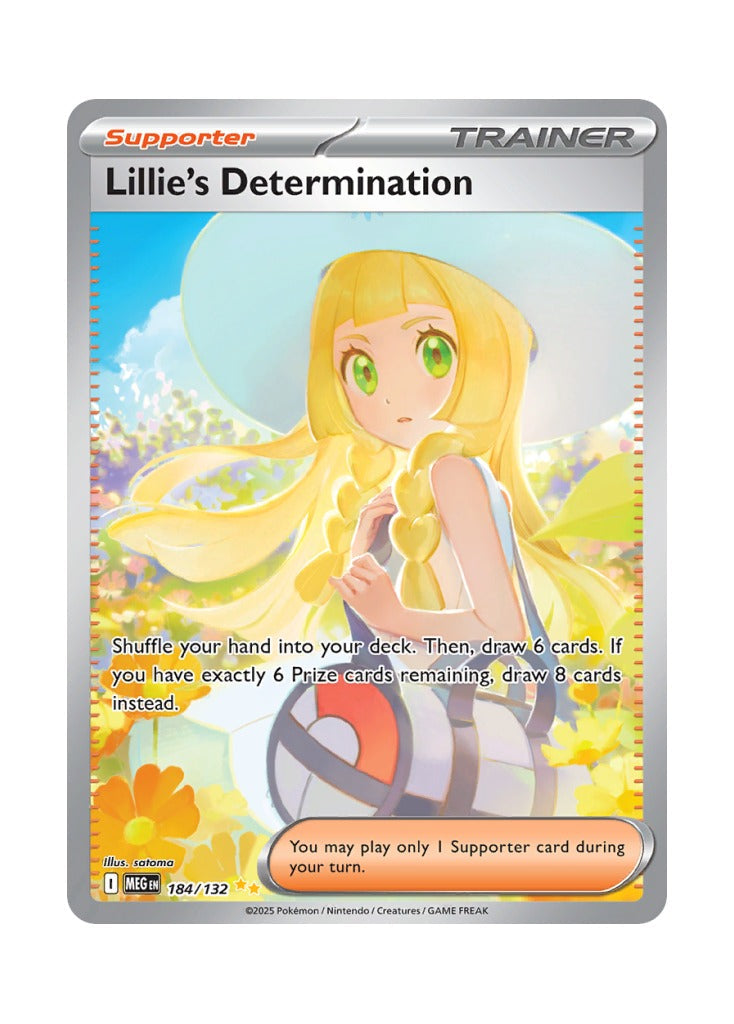 Lillie's Determination – Mega Evolution Base (184)