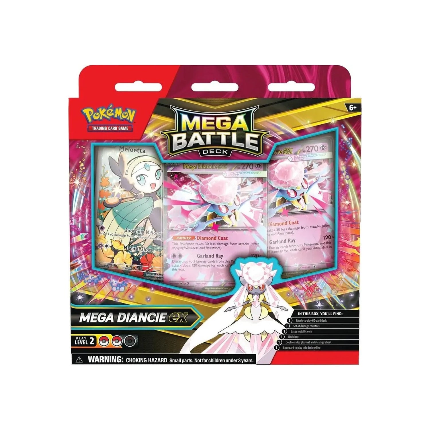 Mega Battle Deck — Mega Diancie ex (Sealed) — English — Cardelle