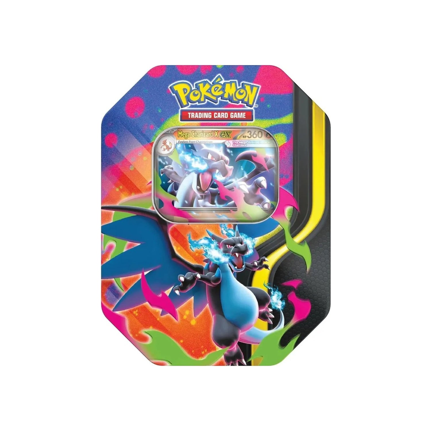 Mega Charizard Tin — Mega Charizard X (Sealed) — English — Cardelle