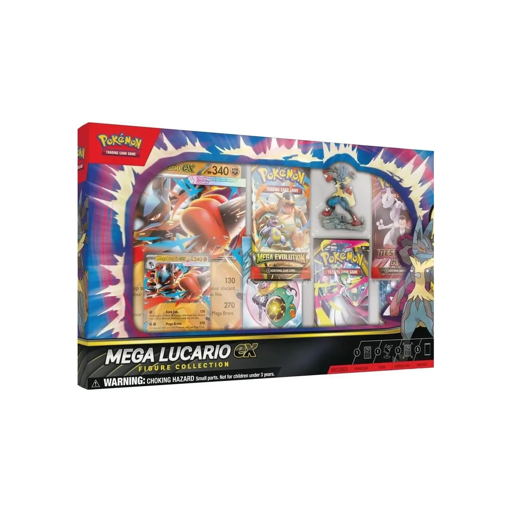 Mega Lucario ex Premium Figure Collection (Sealed) — English — Cardelle