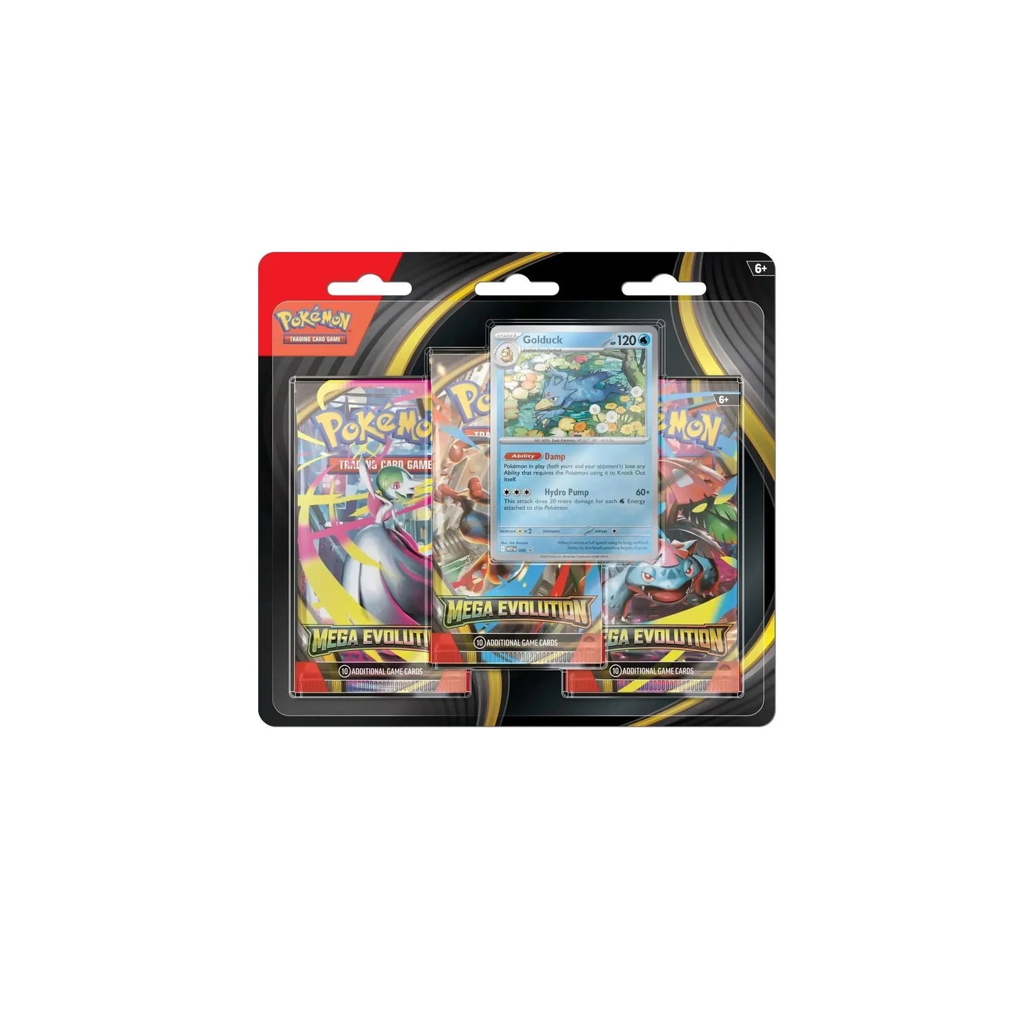 Mega Evolution Base 3-Pack Blister (Sealed)