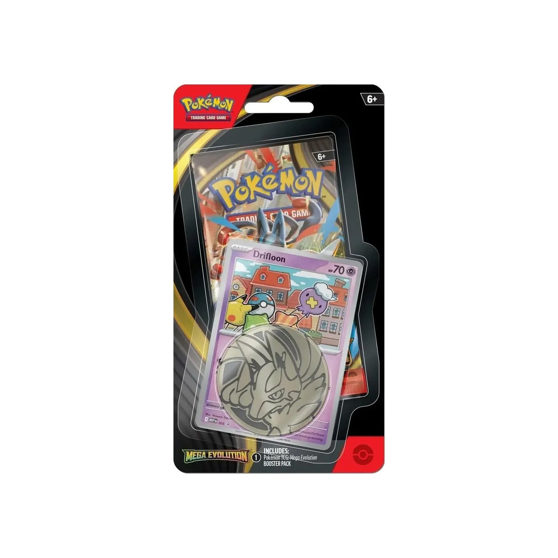 Mega Evolution Base Checklane Blister — Drifloon (Sealed) — English — Cardelle