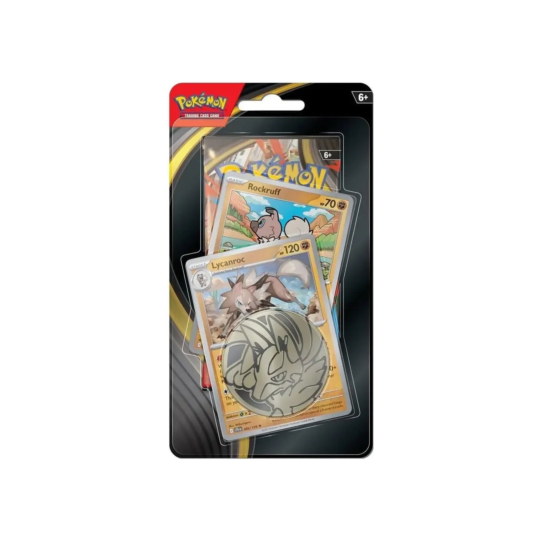 Mega Evolution Base Checklane Blister — Lycanroc (Sealed) — English — Cardelle