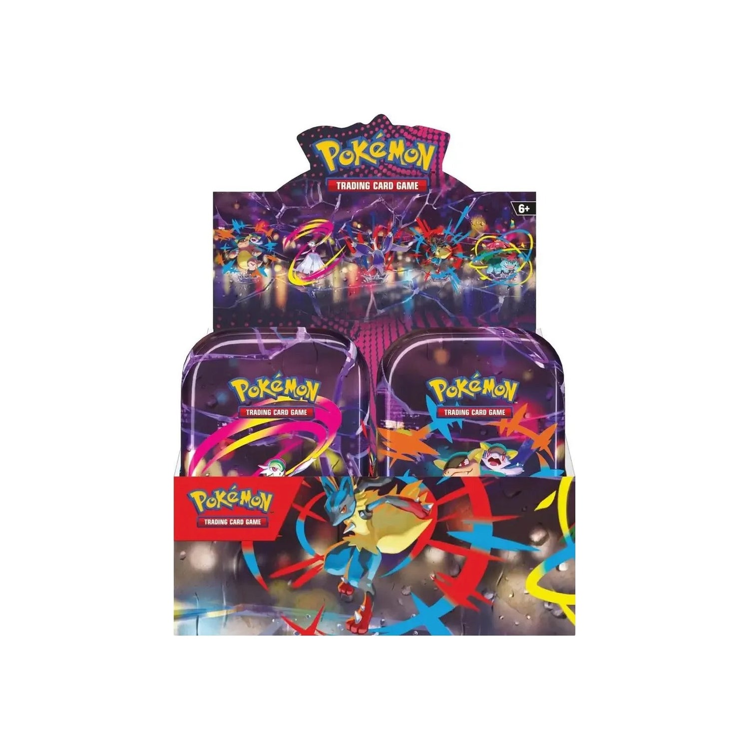 Mega Evolution Base Heroes Mini Tin Display (Sealed) — English — Cardelle