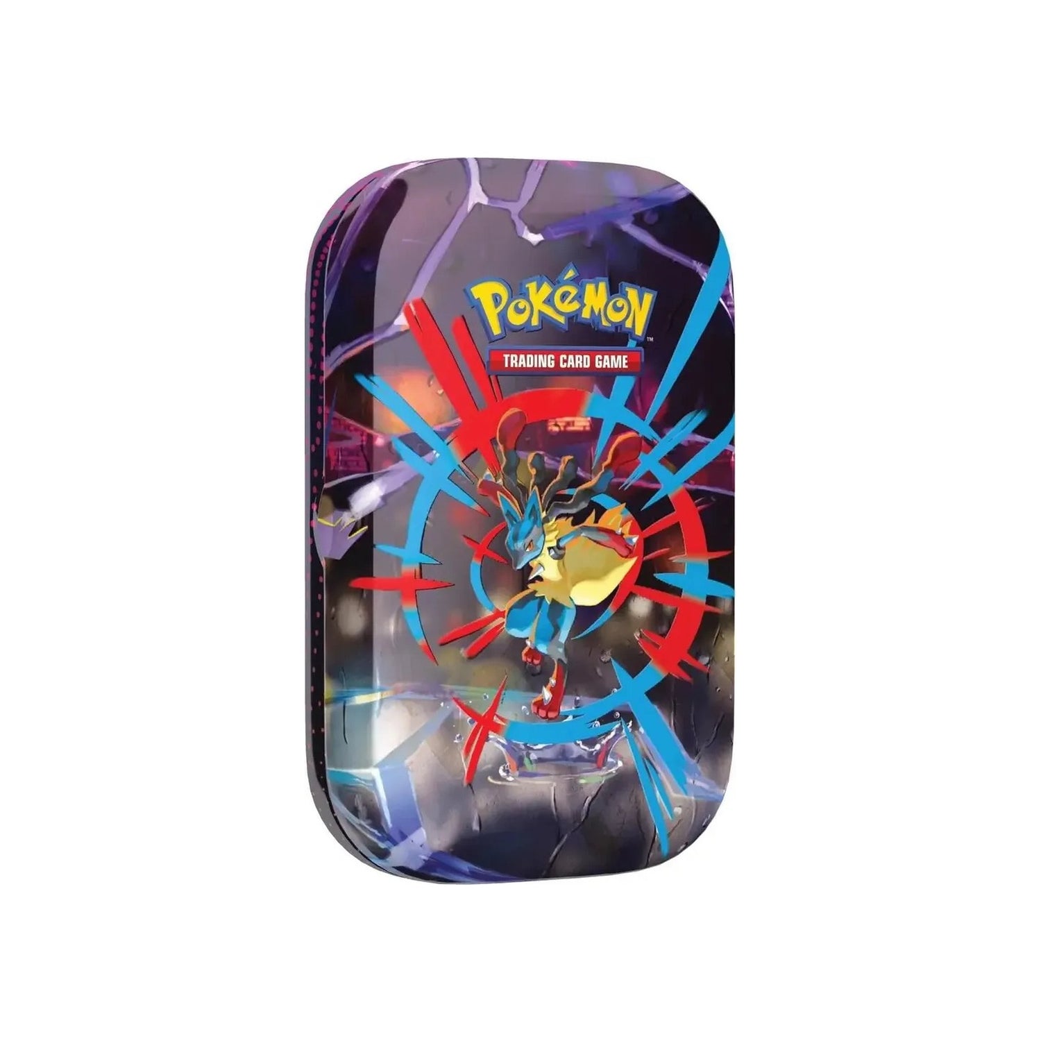 Mega Evolution Base Heroes Mini Tin — Mega Lucario (Sealed) — English — Cardelle