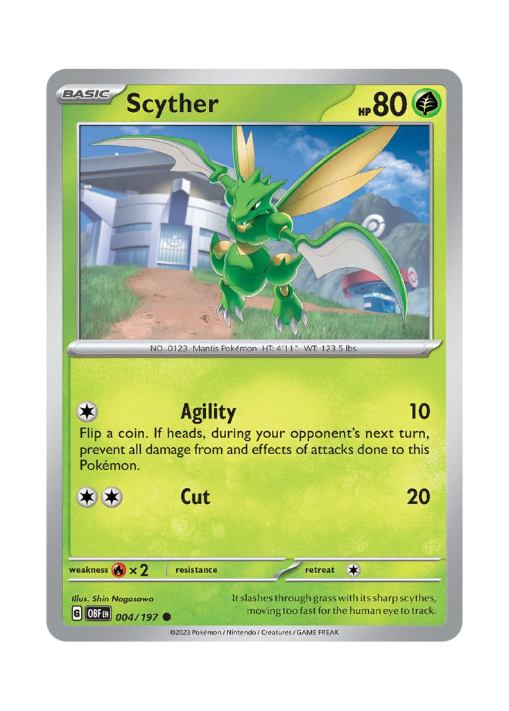 Scyther – Obsidian Flames (004)