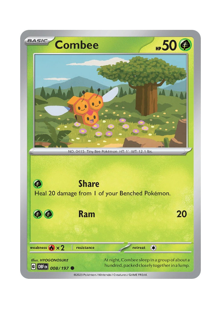 Combee – Obsidian Flames (008)