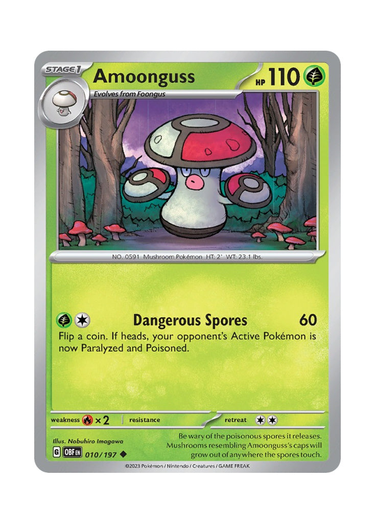 Amoonguss – Obsidian Flames (010)