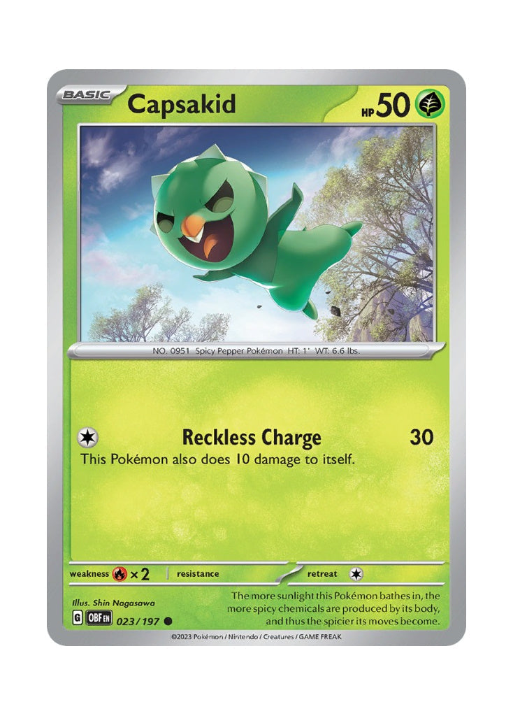 Capsakid – Obsidian Flames (023)
