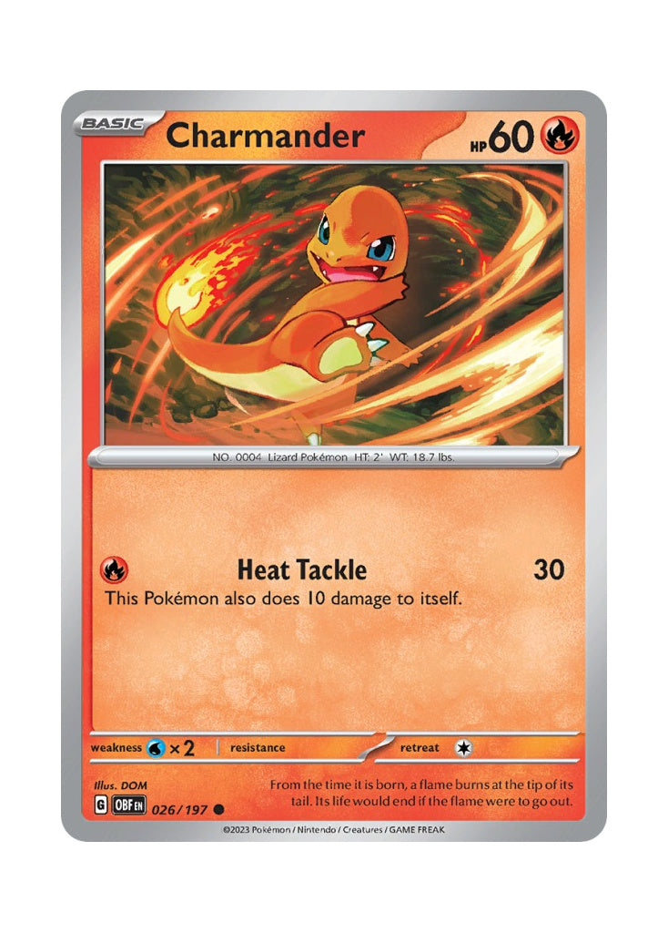 Charmander – Obsidian Flames (026)
