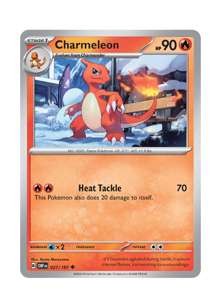 Charmeleon – Obsidian Flames (027)