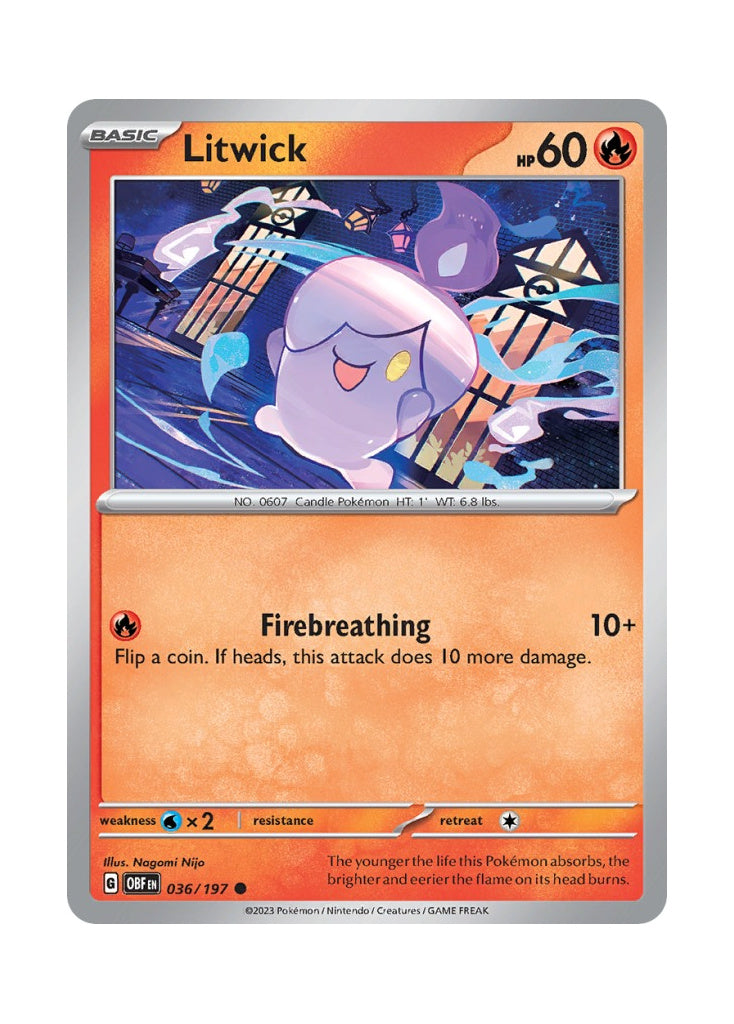 Litwick – Obsidian Flames (036)