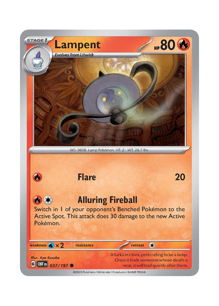 Lampent – Obsidian Flames (037)