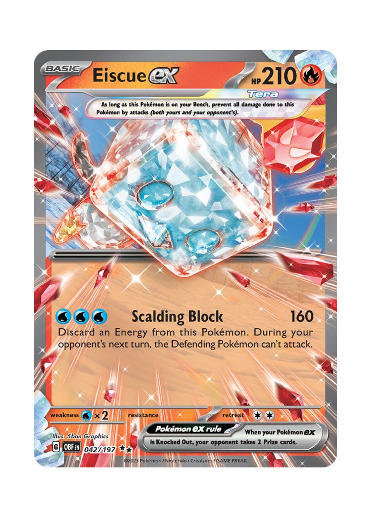 Eiscue ex – Obsidian Flames (042)