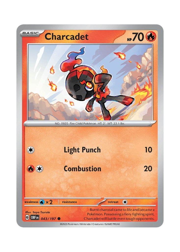 Charcadet – Obsidian Flames (043)