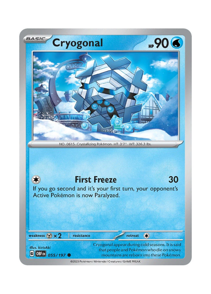 Cryogonal – Obsidian Flames (055)