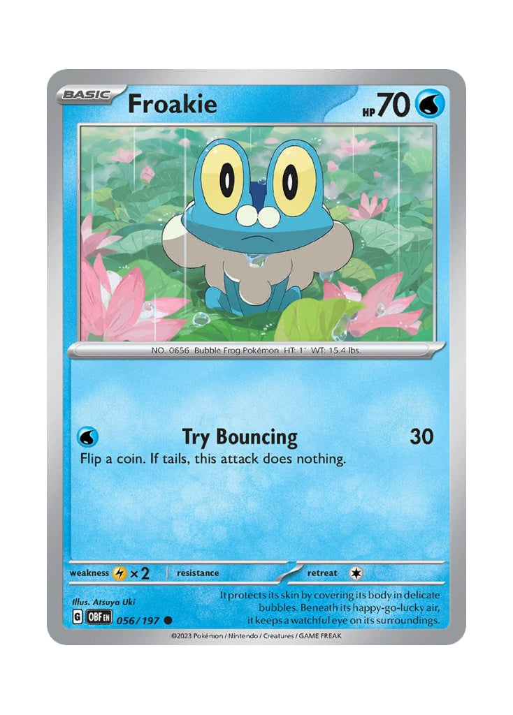 Froakie – Obsidian Flames (056)