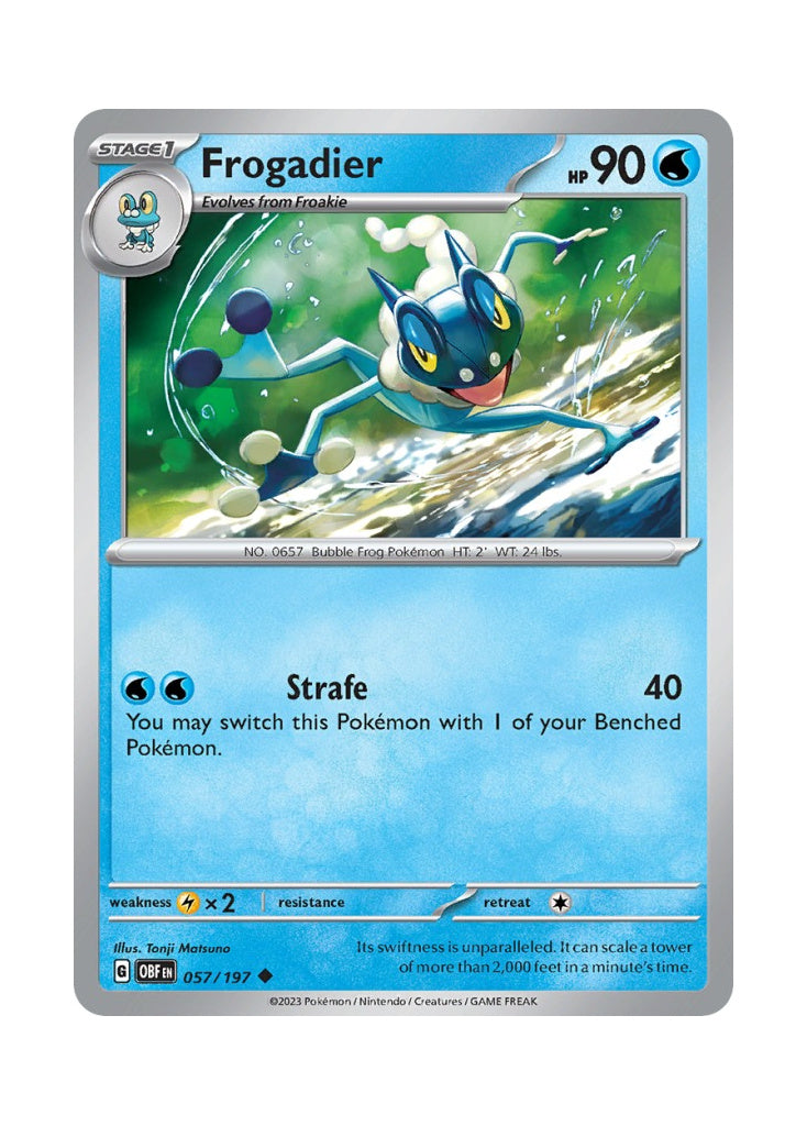 Frogadier – Obsidian Flames (057)