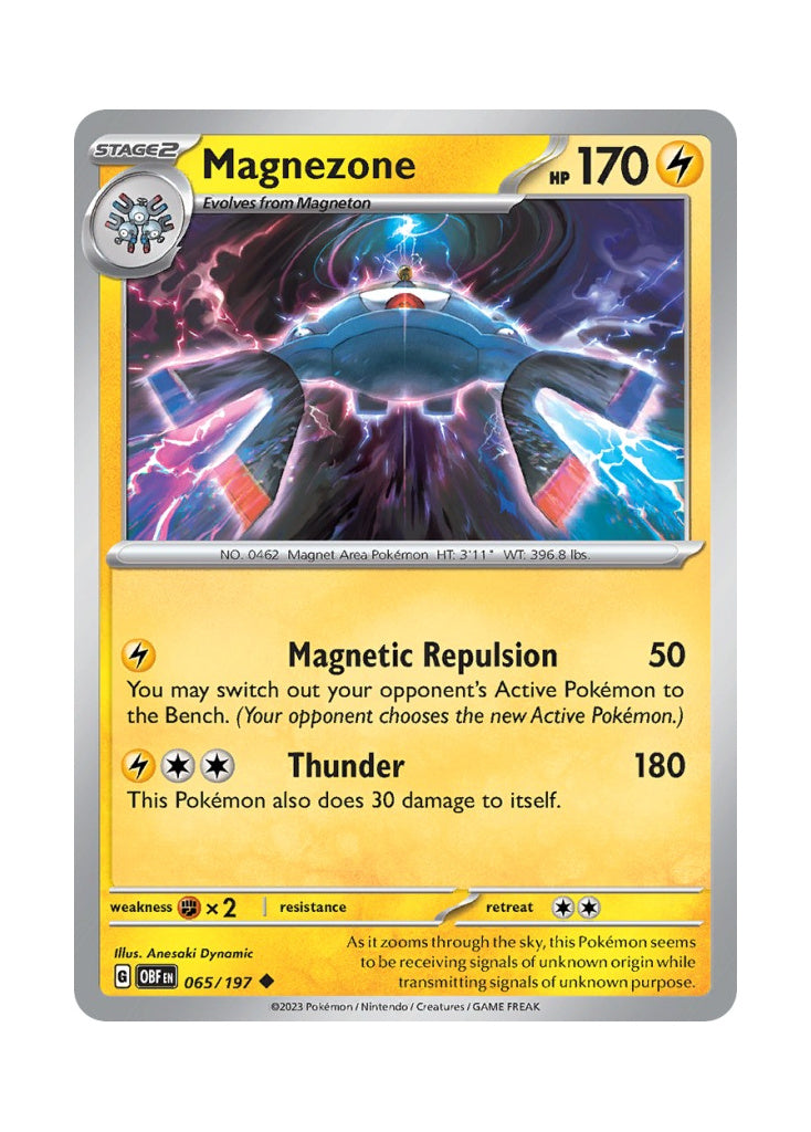 Magnezone – Obsidian Flames (065)
