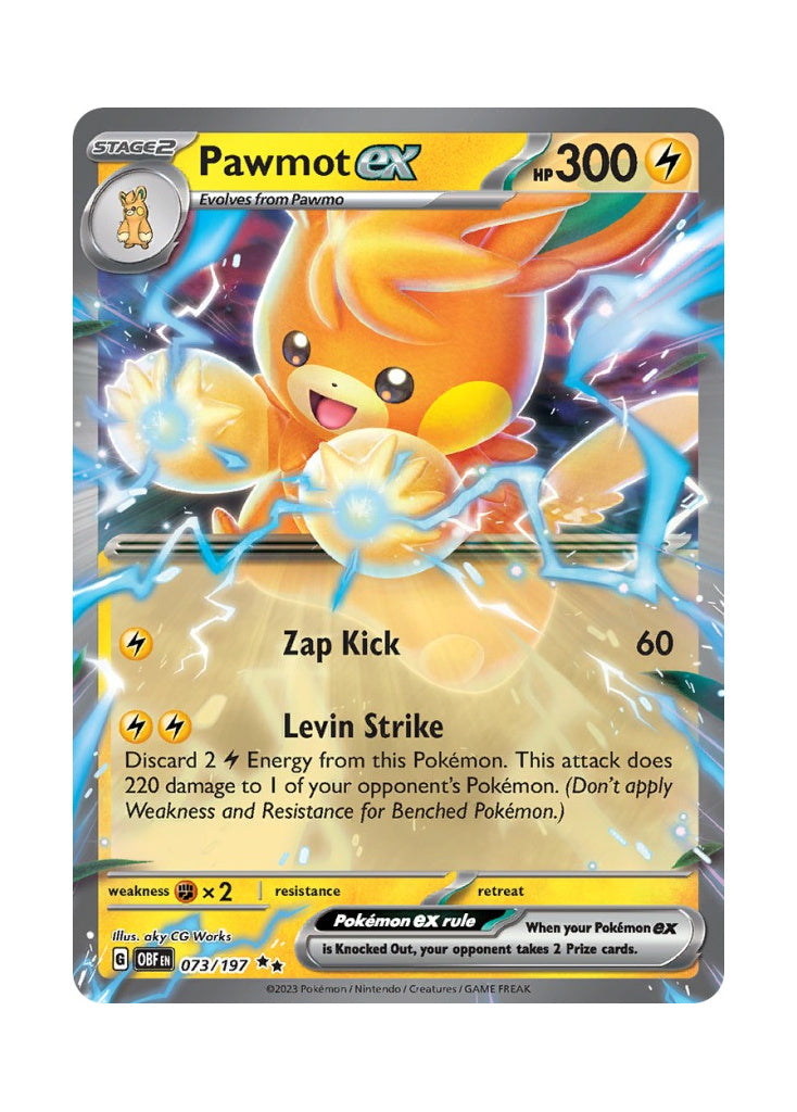 Pawmot ex – Obsidian Flames (073)