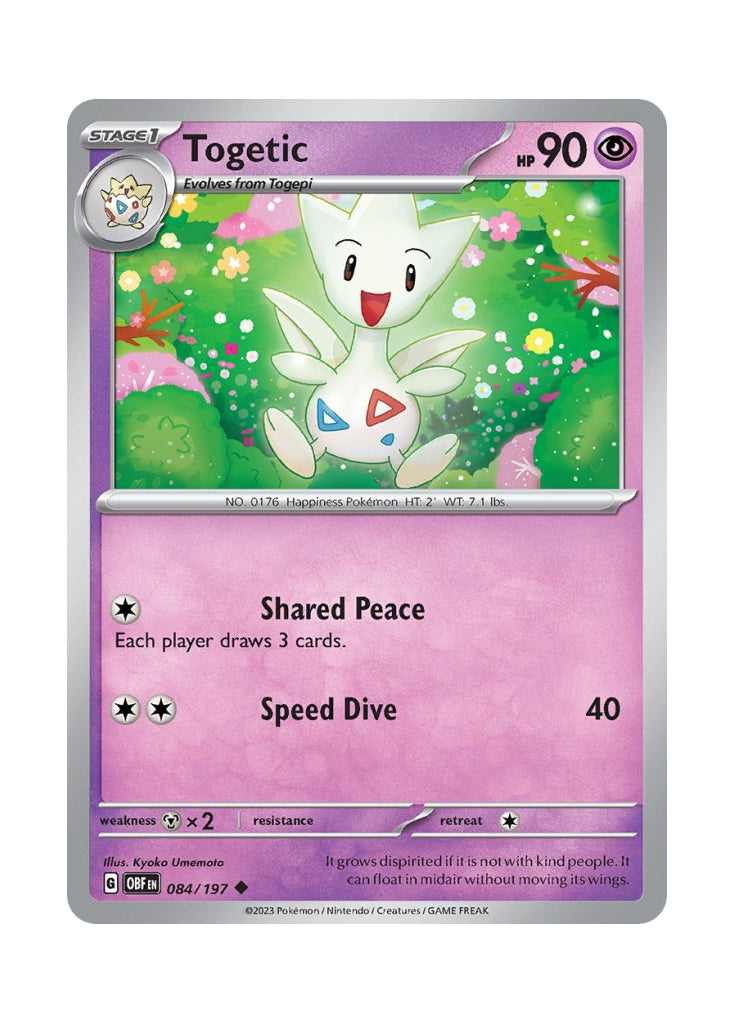 Togetic – Obsidian Flames (084)
