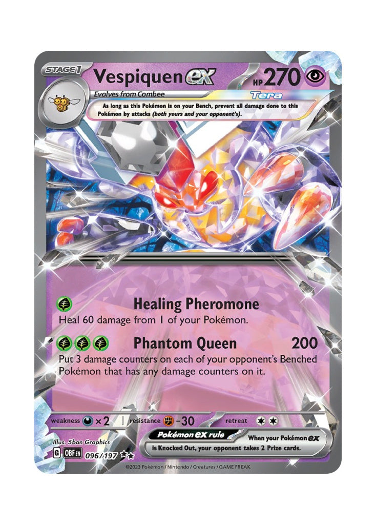 Vespiquen ex – Obsidian Flames (096)