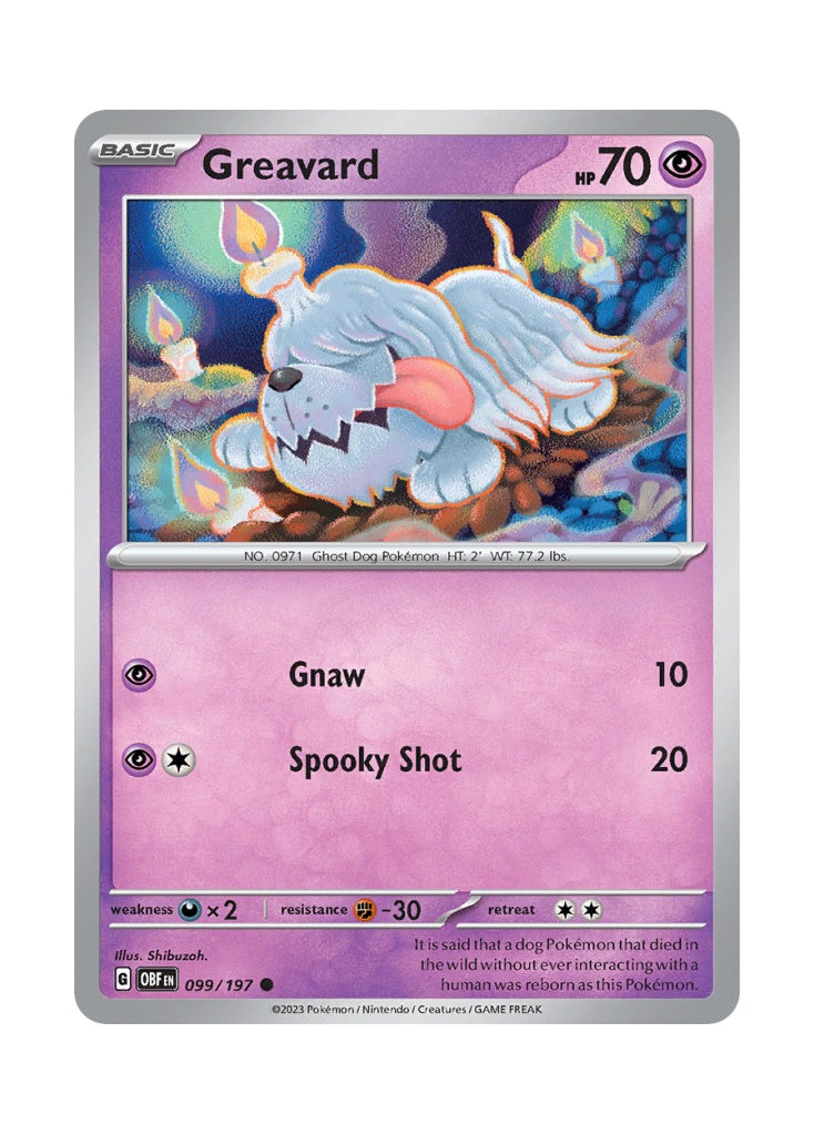 Greavard – Obsidian Flames (099)